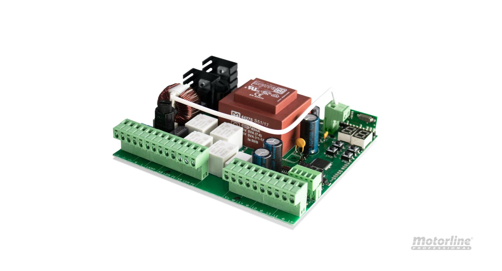 Central Electrónica MC52 de 2 Motores 230V MOTORLINE